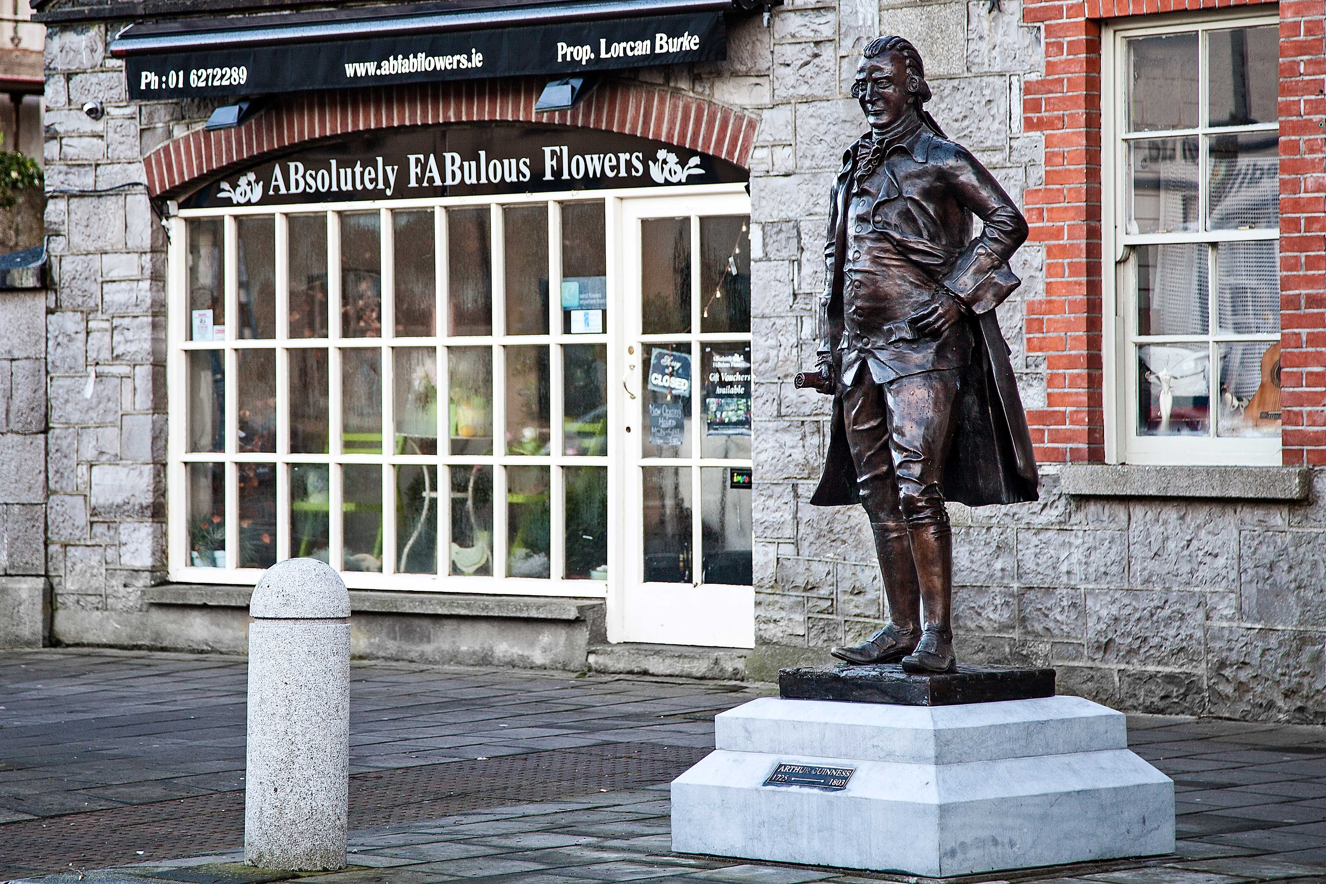 Statue of Arthur Guinness in Celbridge, Kildare