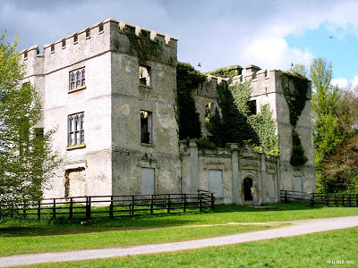 Castle ruins at Donadea Forest Park
