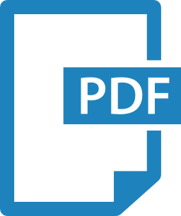 Blue PDF icon