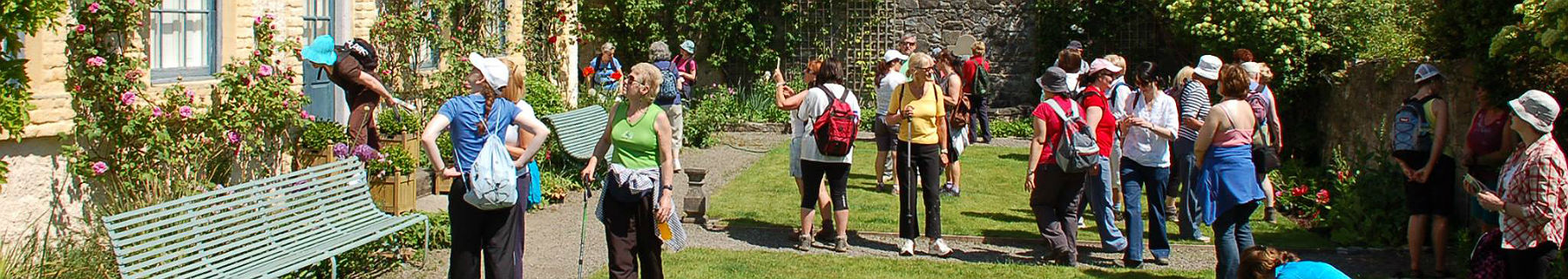 Tourists visiting Celbridge, Kildare